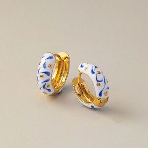 Bohemian hoop earrings N449
